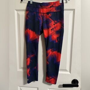 Athleta Electro Sonar Capri #152878-02 size XS